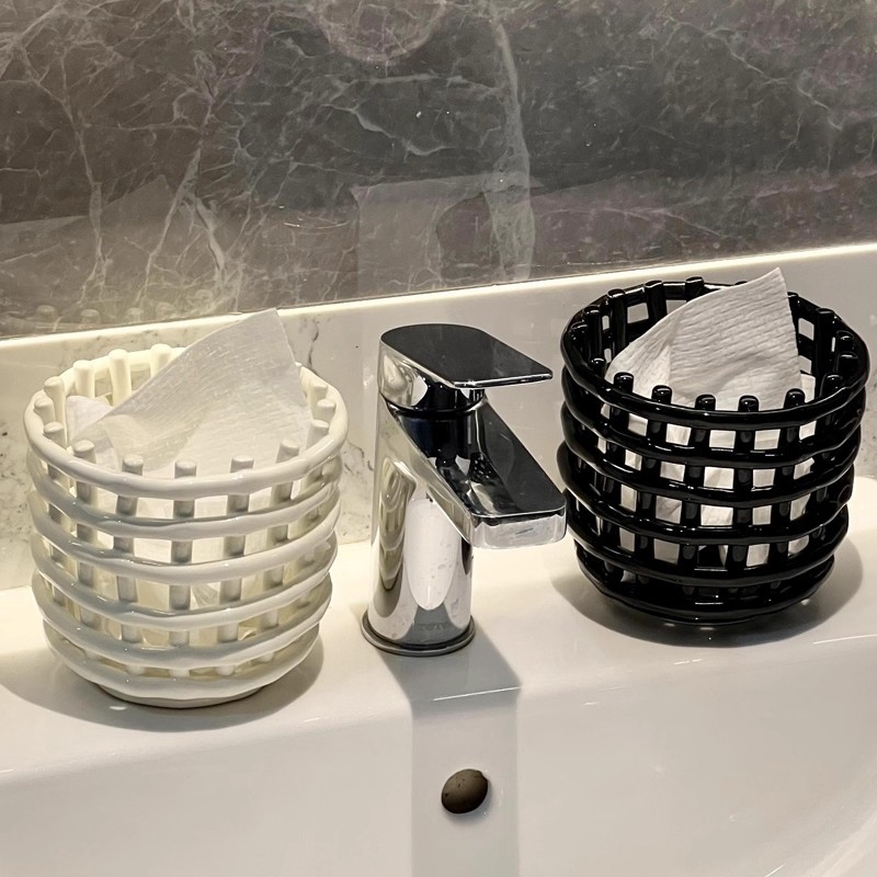 Kutija za skladištenje kupaonice - PVC organizator za kozmetiku/nakit - moderni minimalistički dizajn - lansiranje 2025
