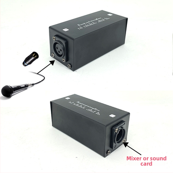 CL10 dinamikus mikrofon előfokozó – professzionális színpadra és felvételhez, 28 dB-es nyereség