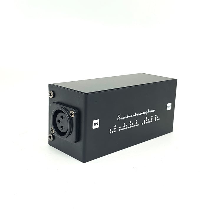 CL10 dinamikus mikrofon előfokozó – professzionális színpadra és felvételhez, 28 dB-es nyereség