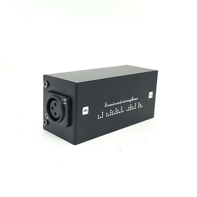 CL10 dinamikus mikrofon előfokozó – professzionális színpadra és felvételhez, 28 dB-es nyereség