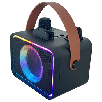 Karaoke mikrofon zvučnik all-in-one – Bluetooth 5.3, 8W, 20Hz–20kHz, SNR ≥75dB, trajanje 8–12h