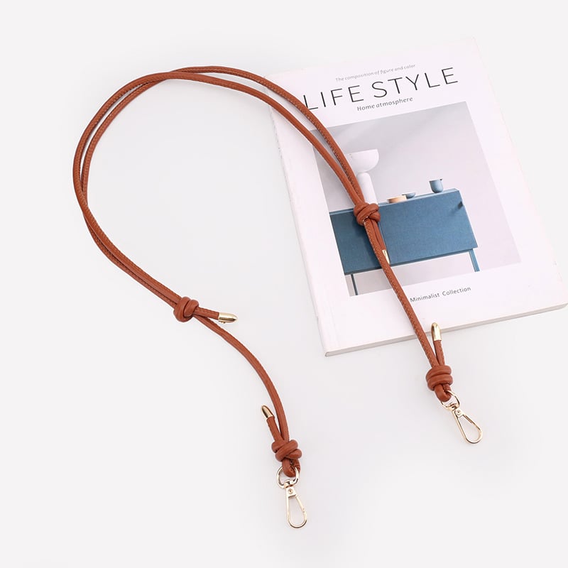 Ιμάντας ώμου για τσάντες - Ρυθμιζόμενος PU, αδιάβροχος, αστικός μινιμαλισμός, μονοχρωμικό σχέδιο, Χειμερινή συλλογή 2024