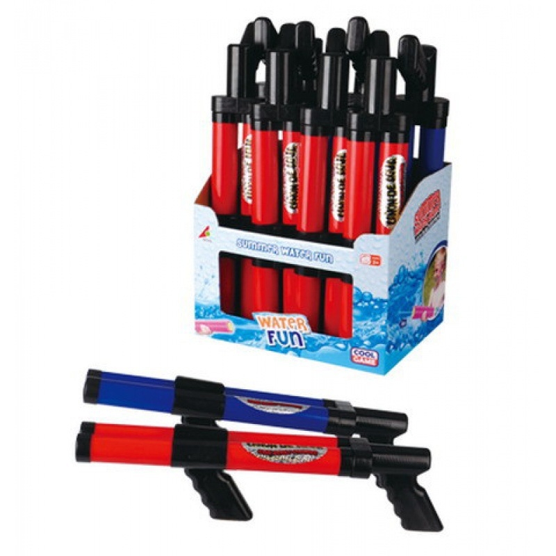 Υδροπυροβόλο με διπλό σωλήνα - πλαστικό σώμα, εκτόξευση νερού, κατάλληλο για παιδιά 7–14 ετών