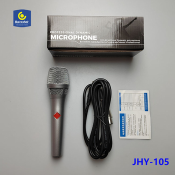Ručni kondenzatorski mikrofon za livestream, bežični, model JHY-105, frekvencijski odziv 30 Hz–15 kHz, SNR ≥75 dB