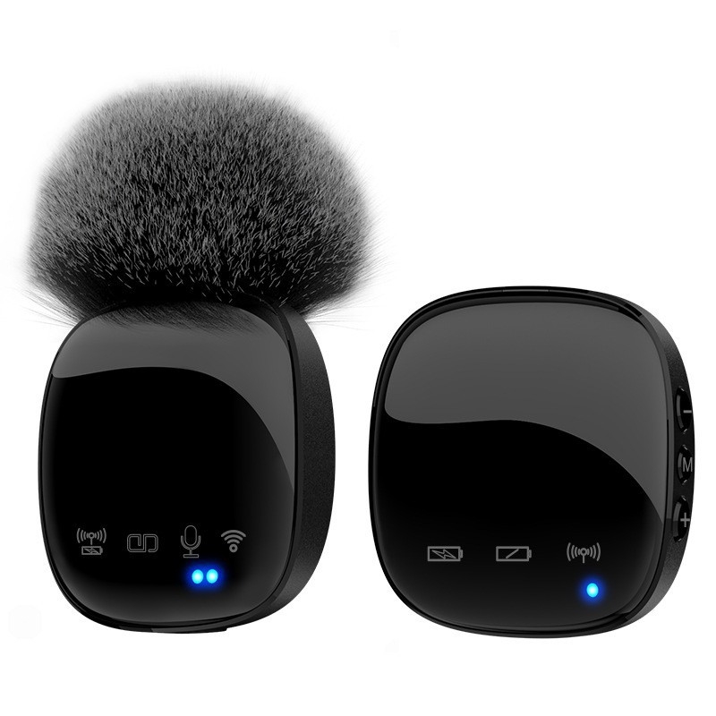 Bežični lavalier mikrofon za prijenos uživo, Bluetooth 5.2, model R8, trajanje 8–12 sati, raspon frekvencija 20 Hz–20 kHz, SNR ≥95 dB