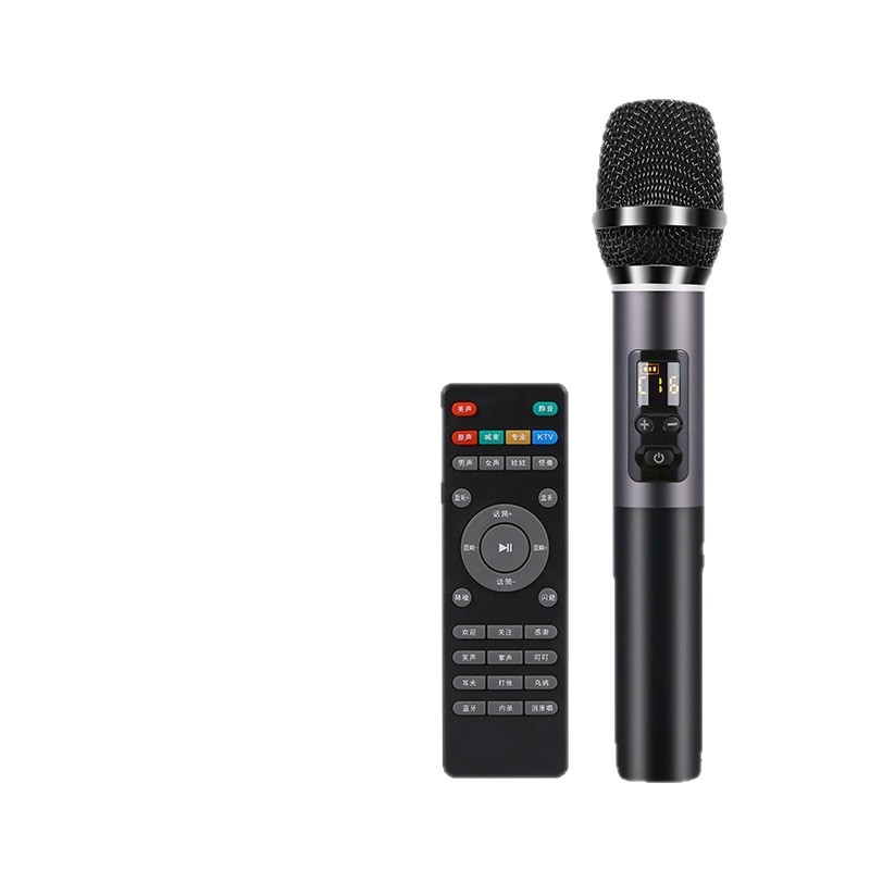 M2 microfon wireless de mână cu placă de sunet încorporată pentru streaming pe PC și pe mobil – Bluetooth 5.0, interval de frecvență 100 Hz–20 kHz, SNR ≥70 dB, baterie 800 mAh, autonomie 3–6 h