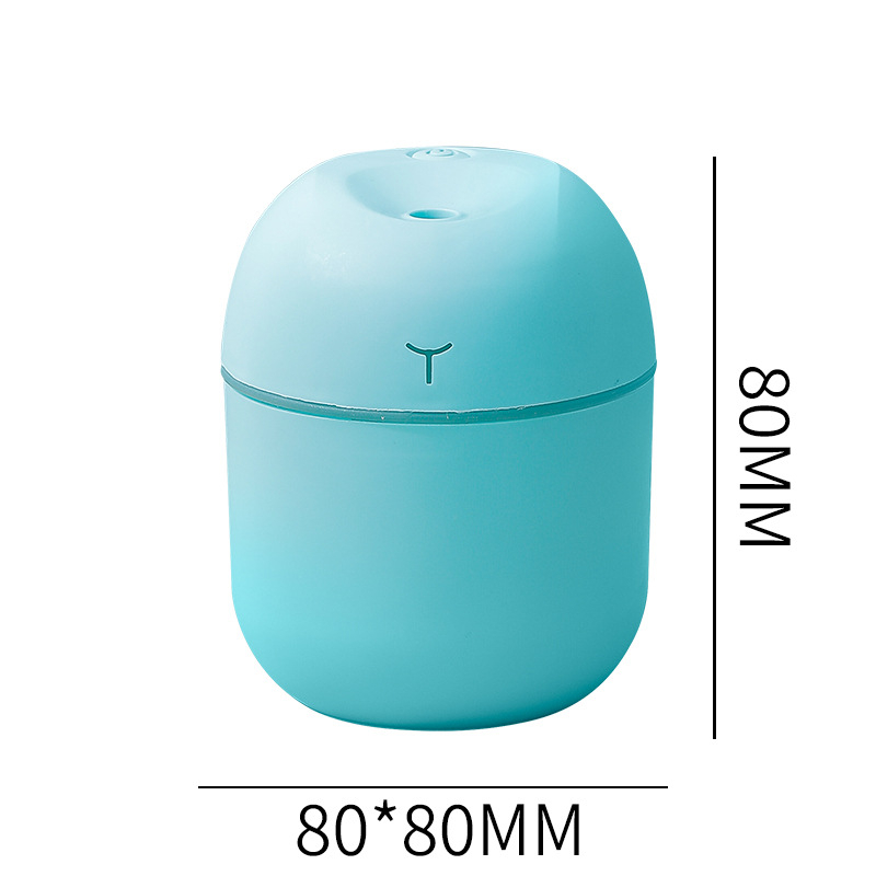 Υγραντήρας υπερηχητικός με υψηλή έξοδο ομίχλης για οικία, γραφείο και αυτοκίνητο — δεξαμενή 0,5 L, τροφοδοσία USB, χρονόμετρο 2–8 ώρες, 1 έξοδος ομίχλης, μοντέλο sd-03