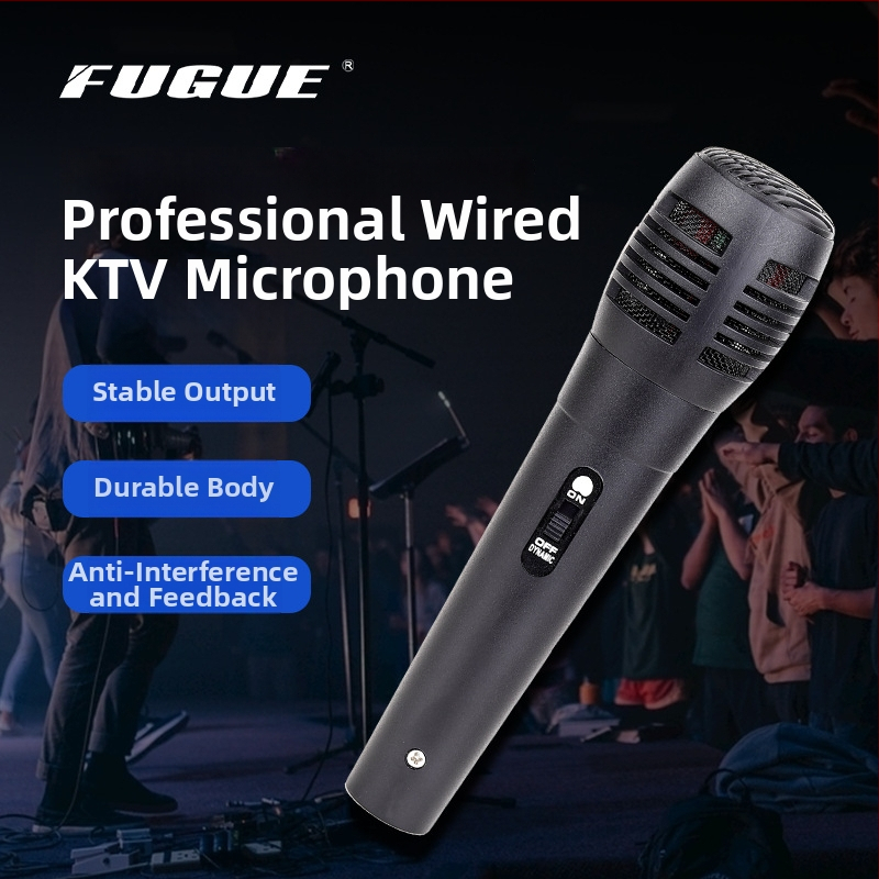 Fugue plastový káblový mikrofón – OEM podpora, CE a RoHS certifikát