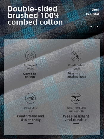 Cămașă din bumbac 100% cu model pătrățos (carouri), mâneci lungi, guler pătrat, pentru bărbați, casual zilnic