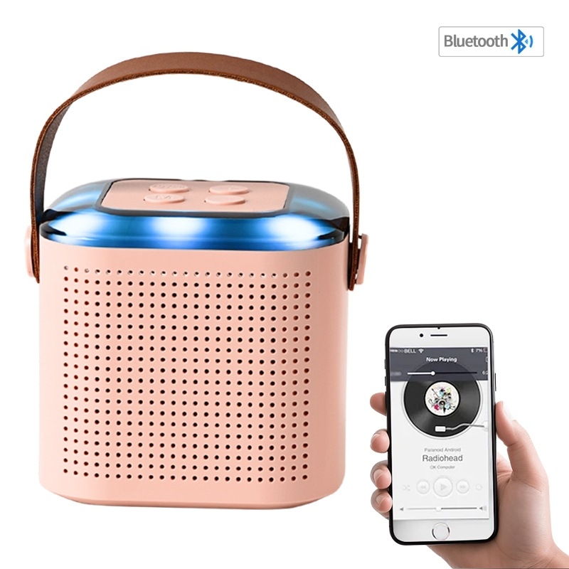 Bluetooth karaoke ηχοσύστημα με ενσωματωμένο μικρόφωνο, Υποστήριξη TF κάρτας, 5W, Bluetooth 5.0, 100Hz-20kHz