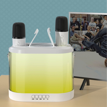 Vanjski prenosni Bluetooth zvučnik s mikrofonom za karaoke - ugrađena baterija 2000-4000 mAh, 20W, Bluetooth 5.2, frekvencijski raspon 20 Hz-20 kHz, SNR >=75 dB