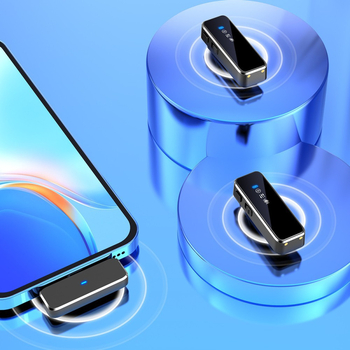 Lavalier mikrofón pre živé vysielanie, s vstavanou batériou, omnidirekčný príjem, 20 Hz–20 kHz, SNR ≥70 dB