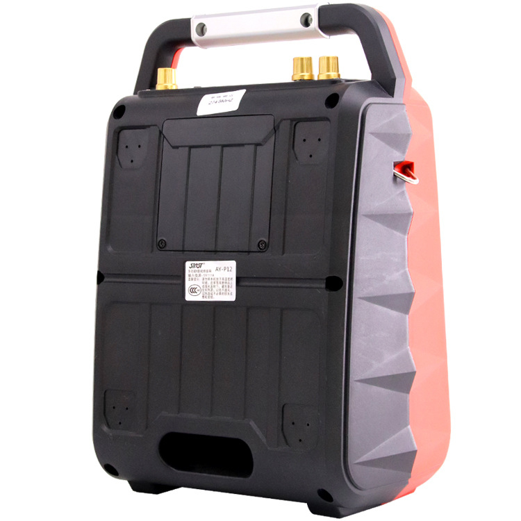 Xianke AY-P12 difuzor Bluetooth cu ecran de 7 inch pentru dans de stradă, 15W, răspuns în frecvență 100 Hz–20 kHz, baterie internă 4000 mAh, redare până la 4 ore