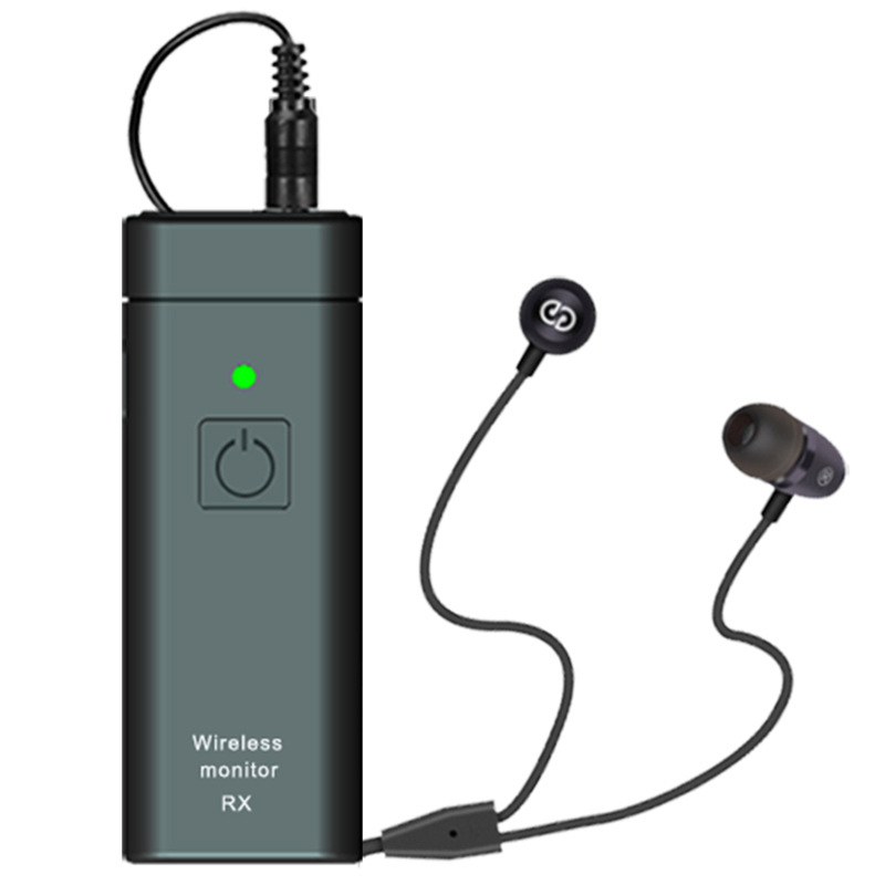 Sistem Wireless de monitorizare in-ear M9 – UHF, return audio în timp real, fără întârziere, bandă de frecvențe 20 Hz-20 kHz, baterie încorporată 300-500 mAh