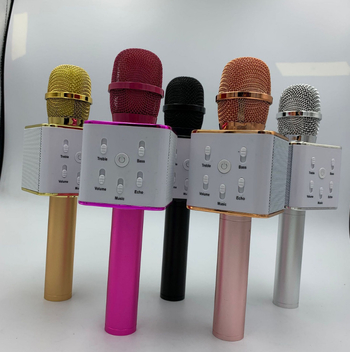 Microfon condensator cablat pentru karaoke acasă, PC și telefon mobil – SNR ≥70 dB; Model MGH; Fără baterie