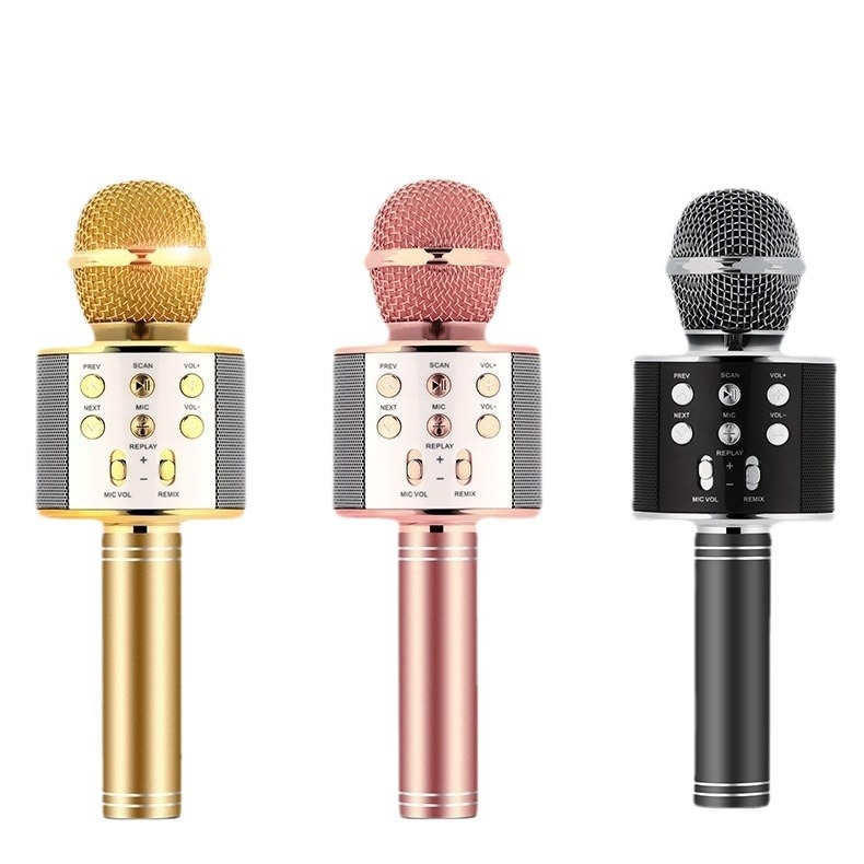 Microfon condensator cablat pentru karaoke acasă, PC și telefon mobil – SNR ≥70 dB; Model MGH; Fără baterie