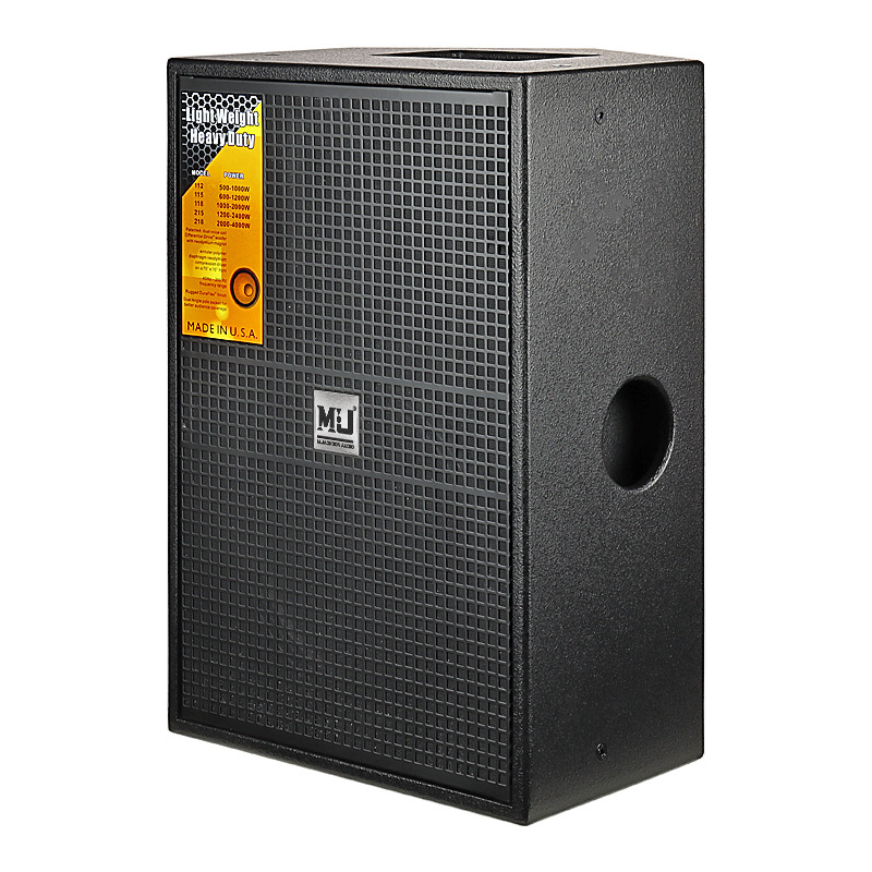 DS112M 12 hüvelykes professzionális monitor hangszóró, teljes tartományú, 80–18 kHz, hordozható hangrendszer esküvők és színpadi eseményekhez