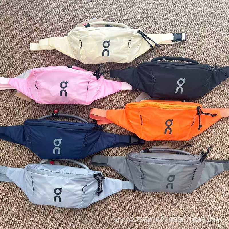 Спортна поясна чанта 2L, нейлон, водоустойчива, ултралека, сгъваема