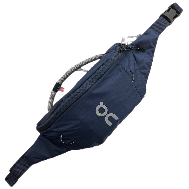 Спортна поясна чанта 2L, нейлон, водоустойчива, ултралека, сгъваема