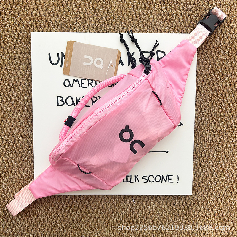 Спортна поясна чанта 2L, нейлон, водоустойчива, ултралека, сгъваема