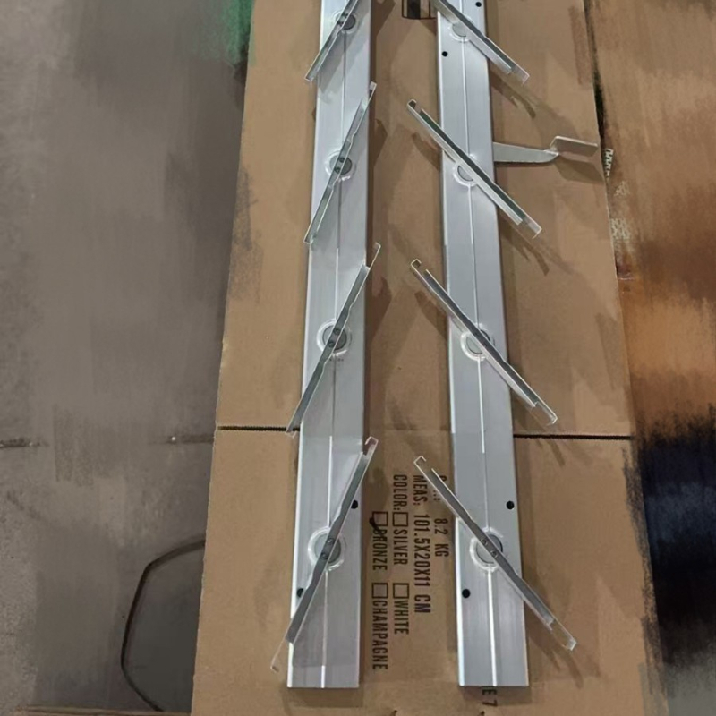 Držači za žaluzije od aluminijske legure i plastike, model AS062, za kuhinju, balkon i dnevni boravak, moderni stil, premaz sprejem