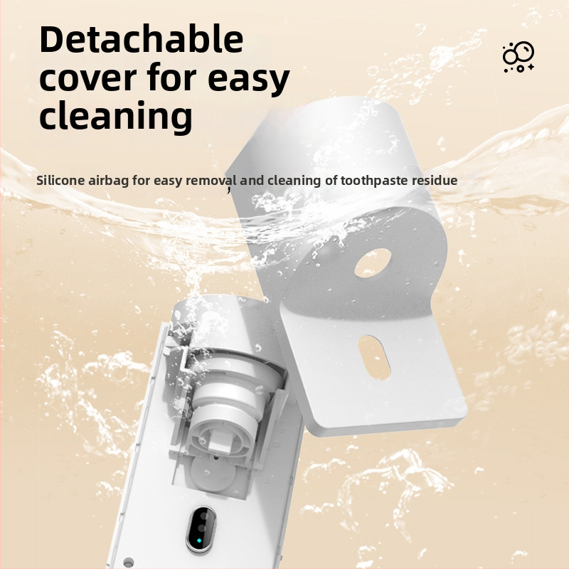 Fali elektromos fogkrém adagoló intelligens infravörös érzékelővel, több sebesség, könnyen tisztítható