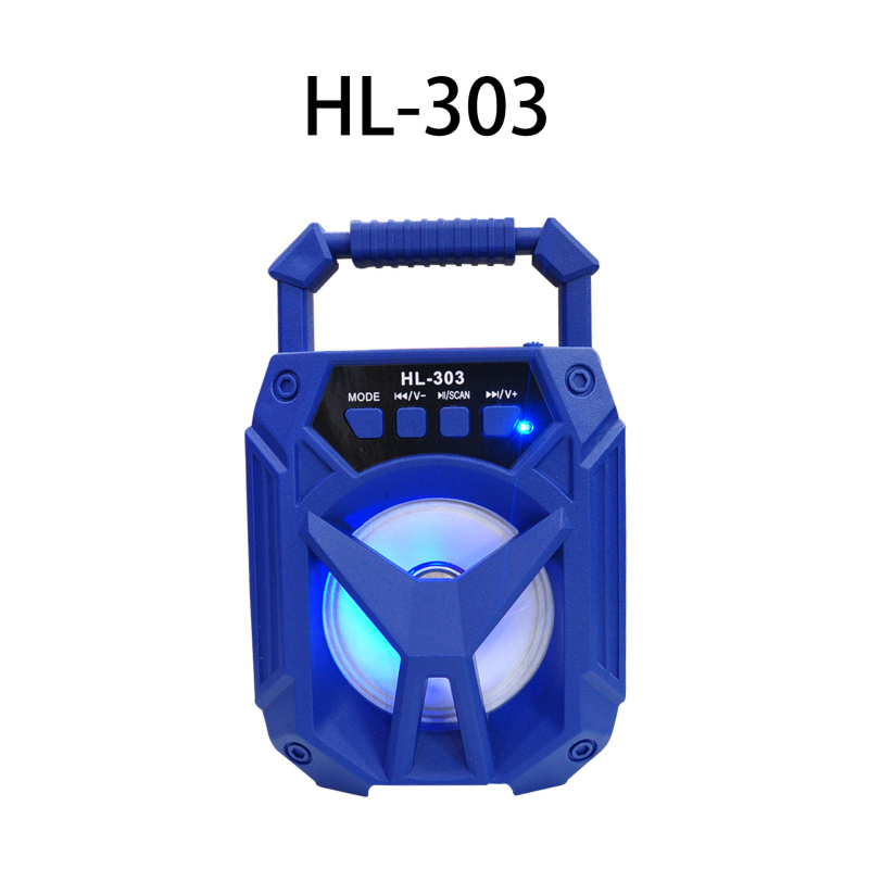 Bežični Bluetooth zvučnik sa svjetlima i gumbom za karaoke, Bluetooth 5.3, izlazna snaga 3W, frekvencijski raspon 100Hz-20kHz, SNR ≥75dB, doseg 10 m
