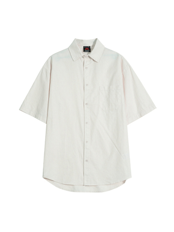 Muška kratka košulja, slobodan kroj, korejski stil, 100% pamuk