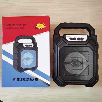 Vanjski prijenosni Bluetooth zvučnik 668, s mikrofonom i subwooferom, za kvadratni ples