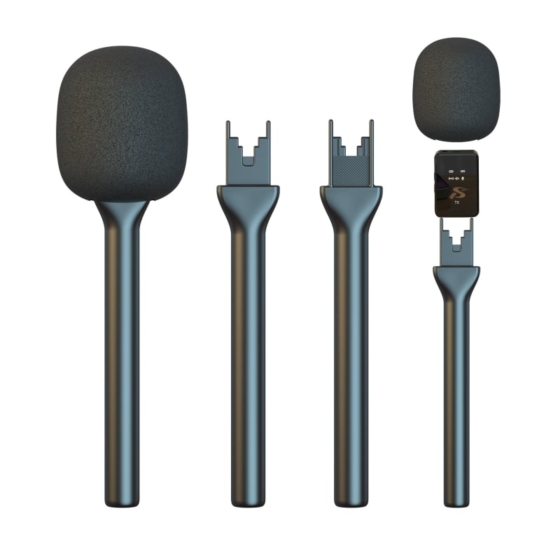 Lavalier mikrofon Sx70 za ručni stil pištolje u izravnim vijestima, Bluetooth 5.3