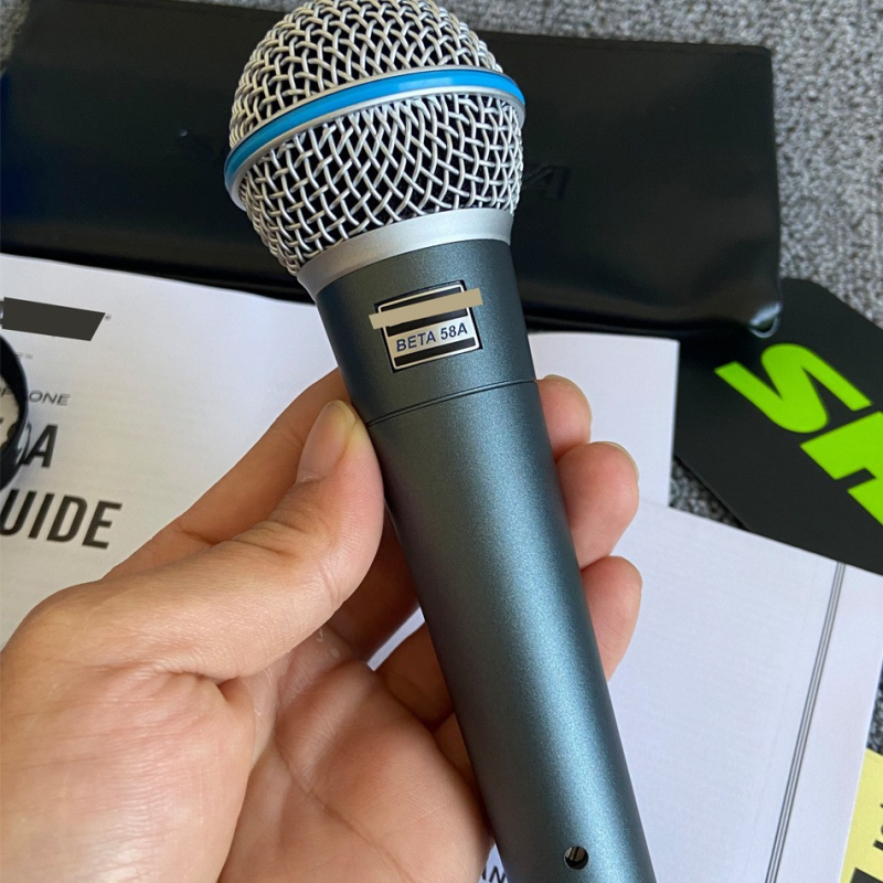 Beta58A kabelski dinamički vokalni mikrofon za profesionalnu pozornicu, uživo prijenos i karaoke