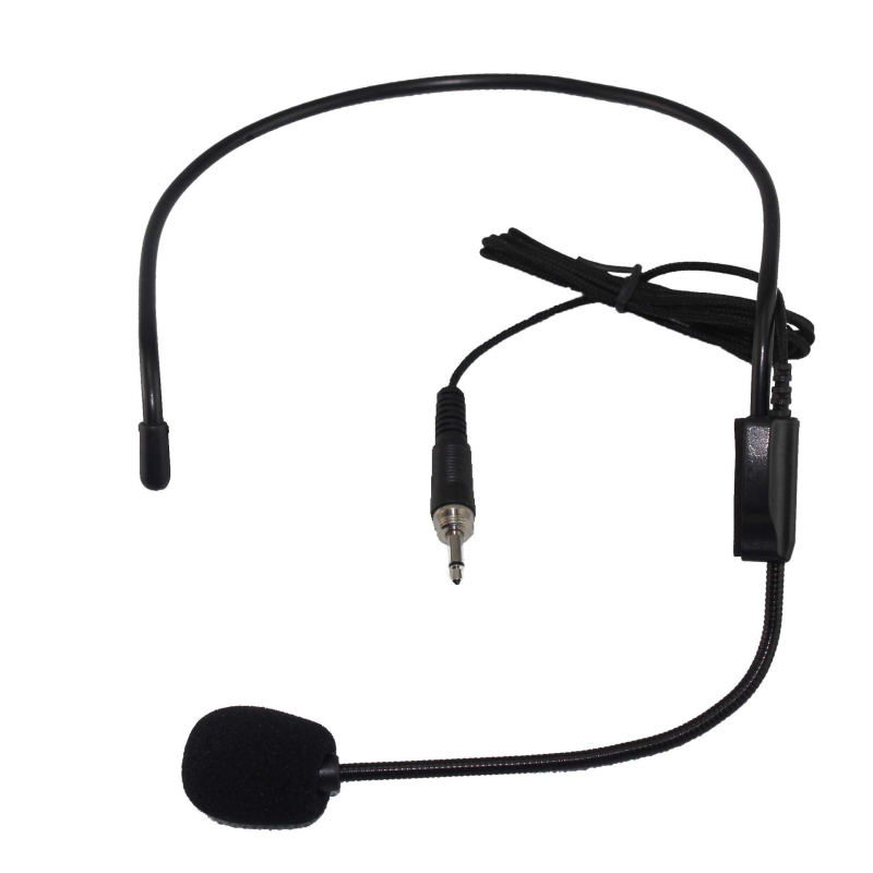 HX005 fejhallgató mikrofon, mozgó tekercs, frekvencia-tartomány 100 Hz–20 kHz, SNR ≥95 dB, ABS ház