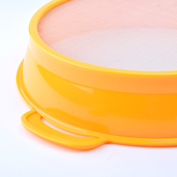 Műanyag lisztszitáló készlet, négy darabos, tojásfehérje szeparálóval és kaparóval, multifunkciós – modern minimalista stílus