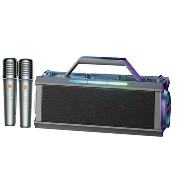 A22 Bluetooth Karaoke Zvučnik za vanjsku upotrebu, 60W, prenosni, visok volumen, dugotrajna baterija