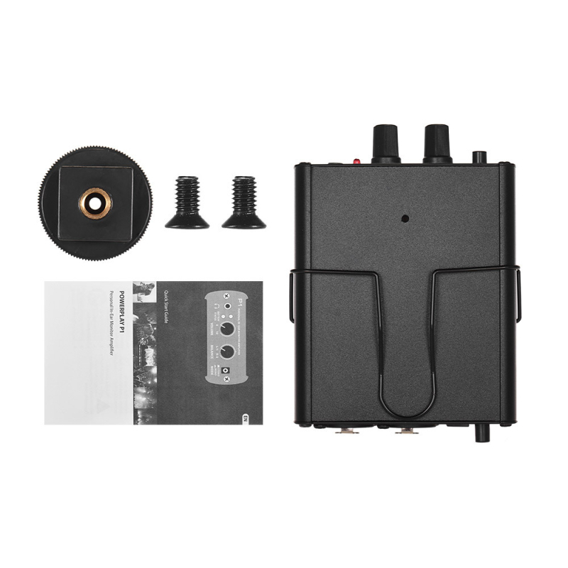 N-AUDIO Monitor fejhallgató erősítővel és headsetmikrofonnal hangszeres élő monitorozáshoz – Sztereó hang, 9V tápellátás, Sztereó szintézis, Tónus konfiguráció: Sztereó