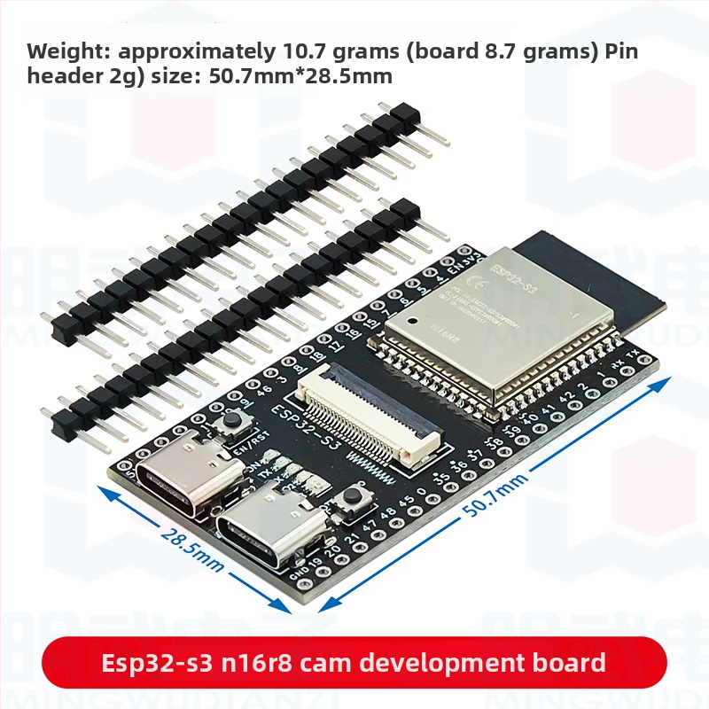 ESP32-S3 N16R8 CAM vývojová doska s WiFi a Bluetooth, OV3660/5640 kamera