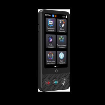 Model M50 pametni glasovni prevodnik s offline prijevodom, Wi‑Fi, Android, Bluetooth, doseg do 30 m, dodirno upravljanje, mogućnost prilagodbe