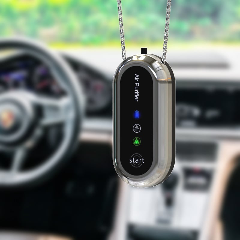 Narukvica čistač zraka, USB napajanje, 50 m³/h, lagan 40 g, pokriće do 10 m²