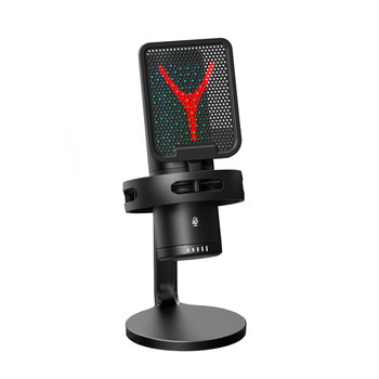 Yanmai Gm7 USB kondenzátoros játékmikrofon RGB világítással és érintéses némító gombbal