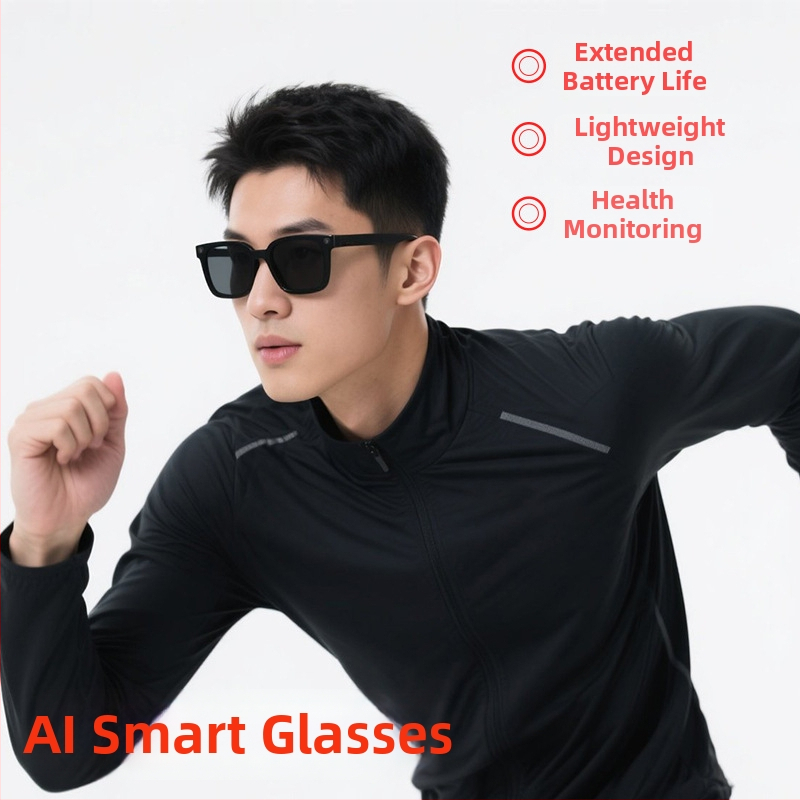 AI inteligentné okuliare: 4K stabilizované video, Bluetooth až 10 m, ovládanie dotykom a hlasom, preklad v reálnom čase