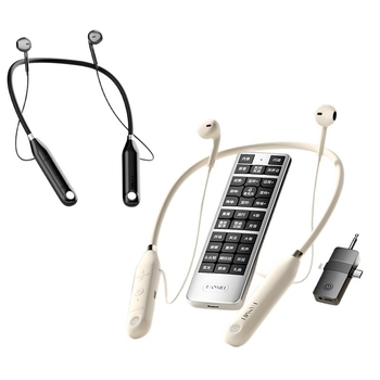Interfață audio wireless pentru căști cu microfon încorporat, microfon dedic transmisii live, set complet pentru cântat pe telefon – baterie 500–800 mAh, autonomie >12h, SNR ≥70 dB, putere 5W