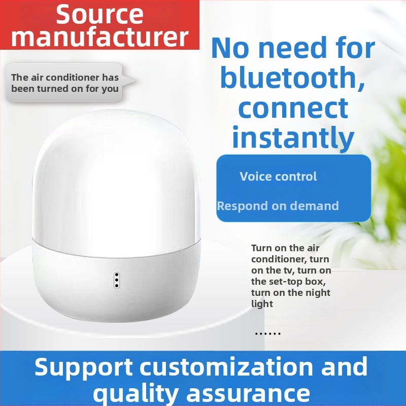 Inteligentná nočná lampička s offline hlasovým ovládaním a ovládaním domácich spotrebičov