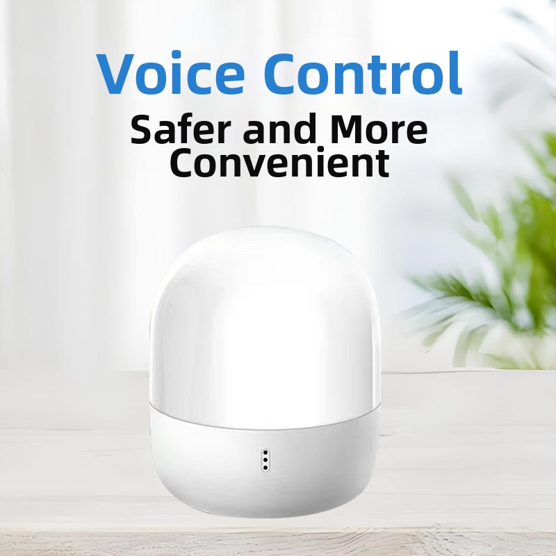 Inteligentná nočná lampička s offline hlasovým ovládaním a ovládaním domácich spotrebičov