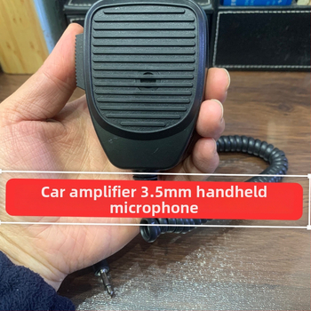 Automobilski mikrofon s pojačalom za zvučnik, ručni dinamički mikrofon, 3,5 mm priključak