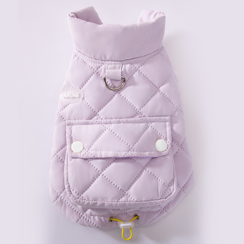 Hippie dog повседневна жилетка за кучета, полиестер тафта, облекло за домашни любимци