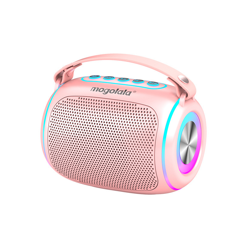 KTV egyben mikrofon és hangfal, hordozható, beépített akkumulátor 1200-2000mAh, 3W kimenet, omnidirekcionális mikrofon, frekvenciatartomány 100Hz-20kHz, SNR ≥70dB