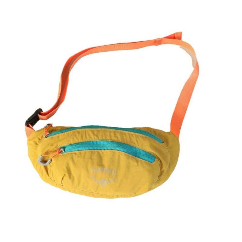 Спортна поясна чанта, еднотонен дизайн (Oxford плат; подплата: найлон; унисекс)