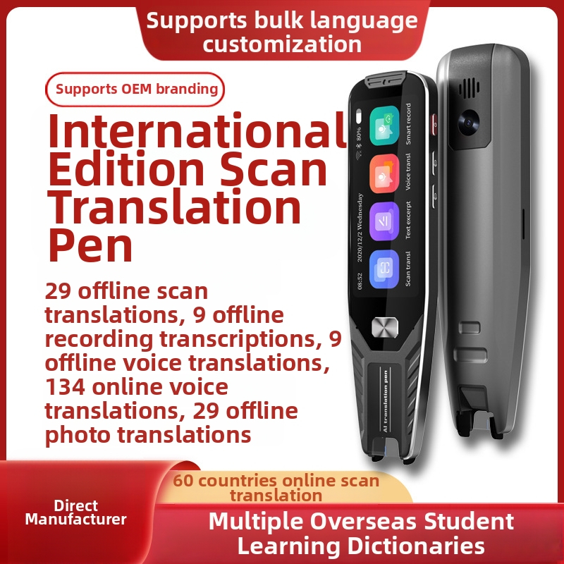Prekladacie pero – Viacjazyčné, preklad pomocou fotografie a offline preklad, preklad jedným dotykom, Android OS