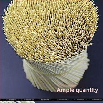 Bambusové špízy na ulicu – jednorazové, hrubšie špízy na grilovanie, vhodné pre omáčkové koláčiky a smradľavé tofu, možnosť prispôsobenia, moderný jednoduchý dizajn, prvotriedna kvalita