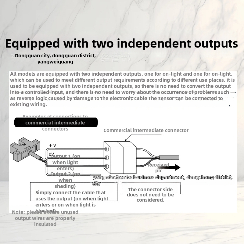 PM-R44 fotoelektrický senzor, montáž na pravej strane, PM séria, odozva 1 kHz